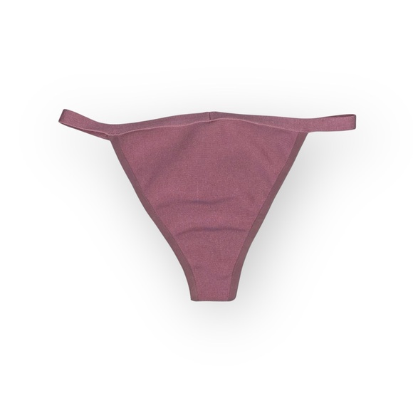 Missguided ꧁ Crochet Cut Out Knit Fringe 2 Piece Bikini Set ꧂ Pastel Purple ꧁ 2 - Picture 7 of 16